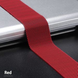 Milanese Magnetic Loop Band For Apple Watch (RED)